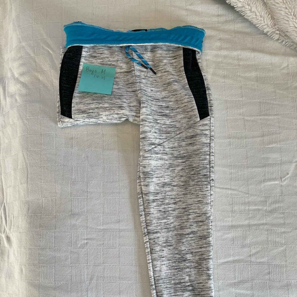 Boys speckled joggers. Never worn.